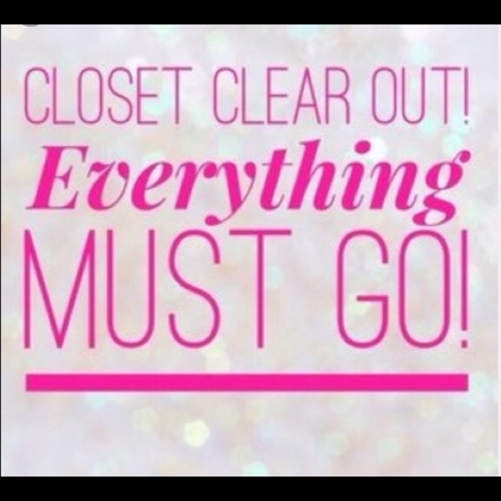 Closet clear out‼️